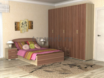 Кровать 1,2 К-12 Феникс, Артикул 7340282, Размеры (ДхГхВ): 2040 х 1240 х 900 мм, спальное место:, 1200 х 2000 мм