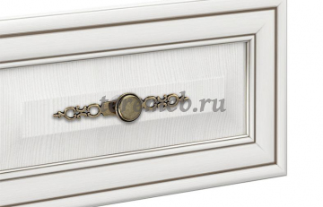 Комод Габриэлла 06.65 (вудлайн кремовый/сандал белый), Материалы: ЛДСП; МДФ; ПВХ; ДВП; Металл, Цвет: Вудлайн кремовый/Сандал белый