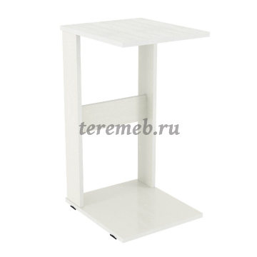 Стол журнальный Флинт НМ 011.68 Х (белый текстурный) - фото товара, ракурс 1