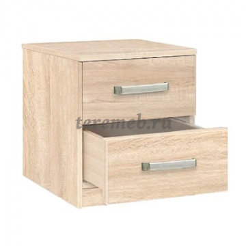 Тумба прикроватная Лотос 1.021, Артикул 4010923, Размеры (ДхГхВ): 404 х 385 х 475 мм