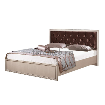 Кровать 1,6 Габриэлла 06.02-03 (вудлайн кремовый/сандал белый), цена 17500 руб. - фото товара, ракурс 2