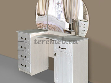 Спальня Кэт-6 вариант 2, Артикул СГ-1159, Размеры (ДхГхВ): По-модульно