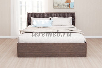 Кровать 1,4 Кэт-4 арт.001 с настилом, цена 16150 руб. - фото товара, ракурс 2