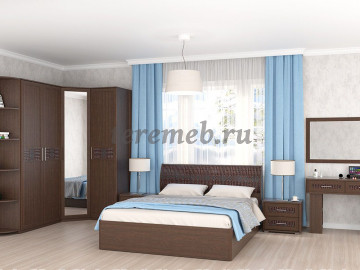 Стол туалетный Кэт-4 (венге/кайман коричневый), Артикул 7890993, Размеры (ДхГхВ): 1052 х 486 х 780 мм