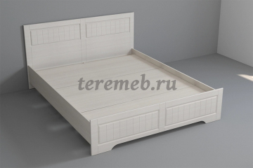 Кровать 1,6 Кэт-6 Кантри арт.017 с настилом - фото товара, ракурс 1
