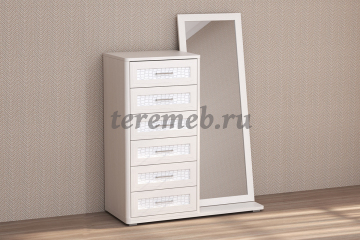 Спальня Кэт-4 вариант 6А, цена 94900 руб. - фото товара, ракурс 2