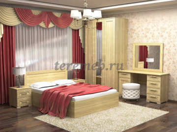 Кровать 1,6 К-16 Дуб сонома, цена 14700 руб. - фото товара, ракурс 2