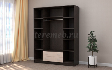 Шкаф 4-х дверный с ящиками Кэт-7, цена 21300 руб. - фото товара, ракурс 2