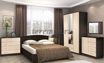 Комод Кэт-7 (1 створка, 4 ящика), Артикул К-1369, Размеры (ДхГхВ): 900 х 450 х 816 мм