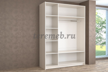 Шкаф-купе 2-х дверный Иннэс-5 Ф4, цена 36950 руб. - фото товара, ракурс 2