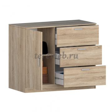 Комод Соло 2.082 (дуб сонома), цена 7700 руб. - фото товара, ракурс 2