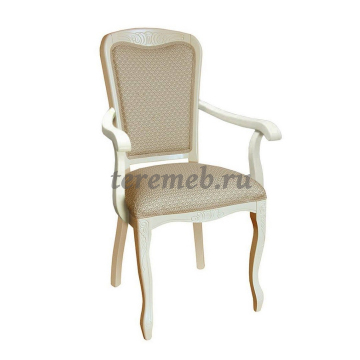 Стул-кресло С8, Материалы: Дерево; ППУ; Ткань, Цвет: Эмаль светлая №308/Агата серая комп., Вишня №2/Агата коричневая комп., Орех №314/Агата коричневая комп.