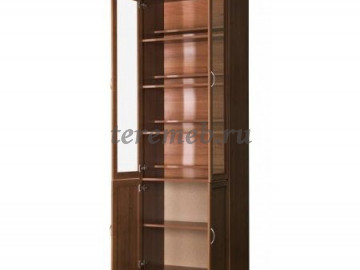 Библиотека Гарун вариант №15, Материалы: ЛДСП; МДФ; ПВХ; ДВП; Стекло; Металл, Цвет: Арктика, Дуб сонома, Венге/Дуб молочный