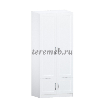 Шкаф 2-х дверный Классика 7.15, Артикул 4040423, Размеры (ДхГхВ): 840 х 540 х 1995 мм