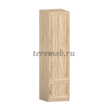 Шкаф 1-дверный Классика 7.14, Артикул 4040323, Размеры (ДхГхВ): 500 х 540 х 1995 мм
