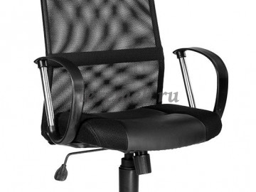 Кресло Оксфорд Б Ультра Хром TW+Кож.зам - фото товара, ракурс 1