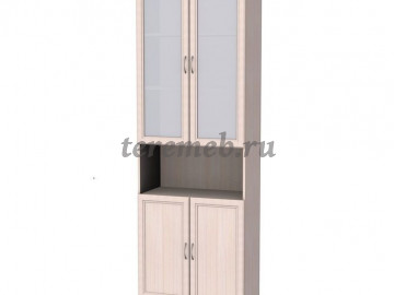 Шкаф для книг Гарун 207, Артикул 2079307, Размеры (ДхГхВ): 750 х 370 х 2216 мм