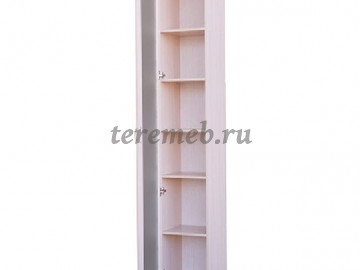 Шкаф для книг Гарун 222, Артикул 2229307, Размеры (ДхГхВ): 375 х 370 х 2216 мм