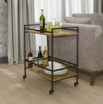 Стол сервировочный Спич (дуб сонома) - фото товара, ракурс 1