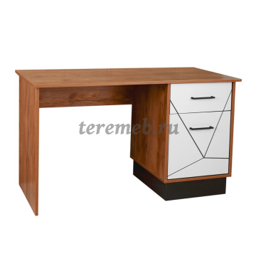 Стол письменный Гамма 54.18 (таксония/белый) - фото товара, ракурс 1