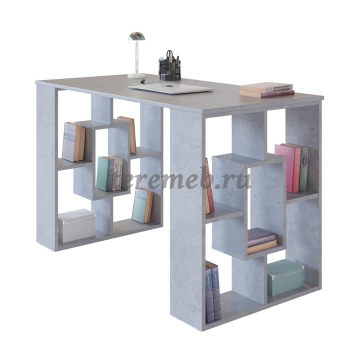 Стол письменный Сокол СПм-15 (бетон светлый) - фото товара, ракурс 1