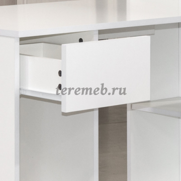 Шкаф комбинированный Лайт 10.01 (белый), Артикул СП-1661, Размеры (ДхГхВ): 1153 х 582 х 1790 мм