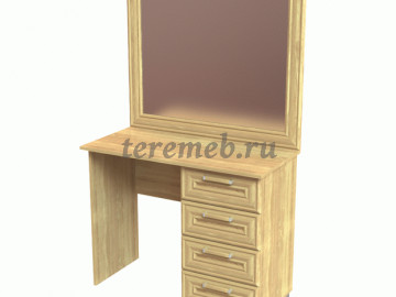 Стол туалетный КМ-23 Дуб сонома Феникс - фото товара, ракурс 1