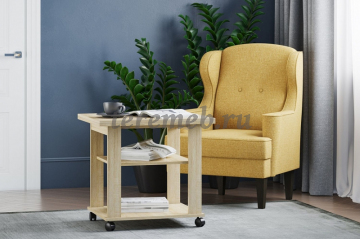 Стол журнальный раскладной Консул НМ 011.67 Х (дуб сонома) - фото товара, ракурс 1