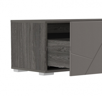 Тумба Саммит НМ 011.86 Х (анкор тёмный/графит), Артикул ТДА-1741, Размеры (ДхГхВ): 1202 х 416 х 370 мм