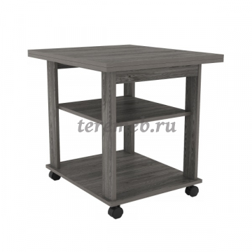 Стол журнальный раскладной Консул НМ 011.67 Х (анкор темный), Артикул СЖ-1744, Размеры (ДхГхВ): в сложенном виде:, 700 x 600 х 650 мм, в разложенном виде:, 1200 х 700 x 634 мм