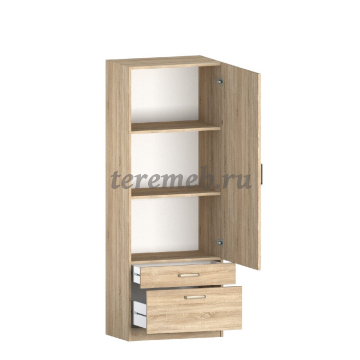 Шкаф Сонома 14.09, Артикул 4020723, Размеры (ДхГхВ): 600 х 385 х 1630 мм