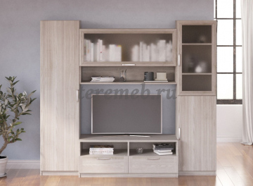 Шкаф Лотос 5.016, Артикул КШ-1803, Размеры (ДхГхВ): 500 х 380 х 1995 мм