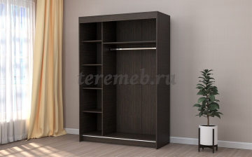 Шкаф-купе 015 Диал (венге/дуб белфорт), цена 16850 руб. - фото товара, ракурс 2