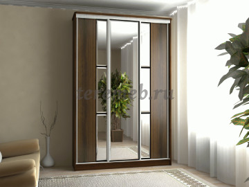 Шкаф-купе Ш-КФ 15 450 вариант С - фото товара, ракурс 1