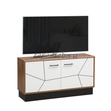 Тумба под ТВ Гамма 54.05 (таксония/белый) - фото товара, ракурс 1