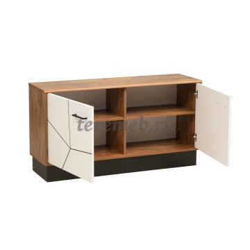 Тумба под ТВ Гамма 54.05 (таксония/белый), цена 6450 руб. - фото товара, ракурс 2