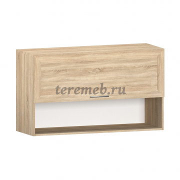 Полка навесная Классика 7.18, Артикул 4040623, Размеры (ДхГхВ): 1106 х 385 х 650 мм