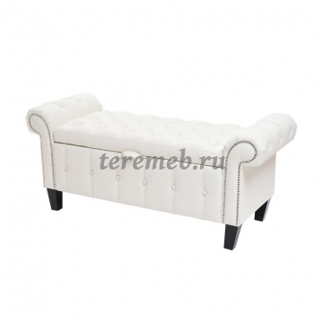 Банкетка Торрокс (белый) - фото товара, ракурс 1