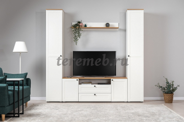 Полка навесная Остин 16.484, Артикул П-1938, Размеры (ДхГхВ): 1200 х 200 х 216 мм