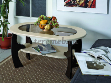 Стол журнальный Маджеста-2 (венге/клен азия) - фото товара, ракурс 1