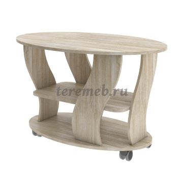 Стол журнальный Престиж-4 (дуб сонома) - фото товара, ракурс 1