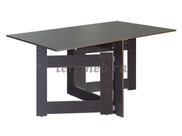 Стол-книжка Узкий (венге) - фото товара, ракурс 1