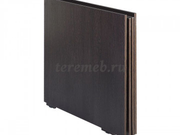 Стол-книжка Узкий (венге), Материалы: ЛДСП; ПВХ; Металл, Цвет: Венге