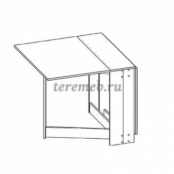 Стол-книжка СТ-06 (анкор светлый), цена 6800 руб. - фото товара, ракурс 2