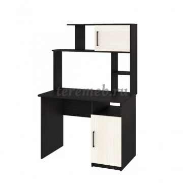 Стол компьютерный Интел-12 (бодега тёмный/бодега светлый) - фото товара, ракурс 1