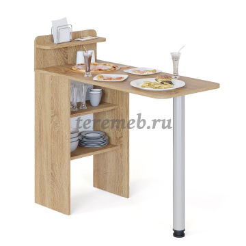 Стол раскладной Сокол СП-19 (дуб сонома) - фото товара, ракурс 1