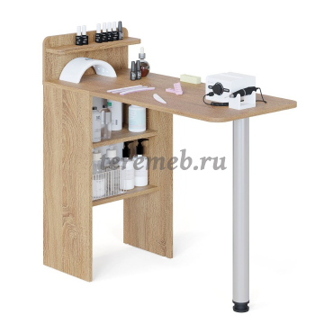 Стол раскладной Сокол СП-19 (дуб сонома), цена 3400 руб. - фото товара, ракурс 2