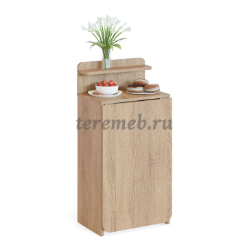 Стол раскладной Сокол СП-19 (дуб сонома), Материалы: ЛДСП; ПВХ; Металл, Цвет: Дуб сонома