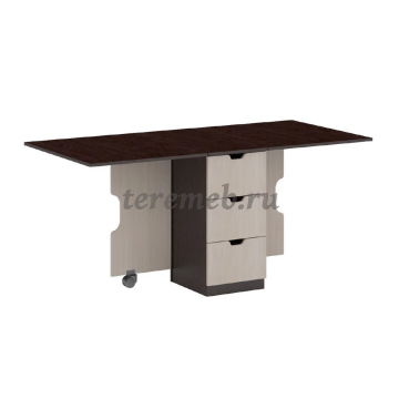 Стол-книжка СТ-01 (бодега тёмный/бодега светлый) - фото товара, ракурс 1