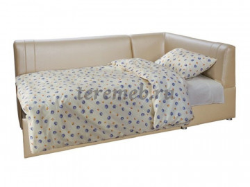 Кухонный угловой диван Уют со спальным местом, Артикул 4800023, Размеры (ДхГхВ): (2030х1120) х 650 х 885 мм, спальное место:, 970 х 1850 мм